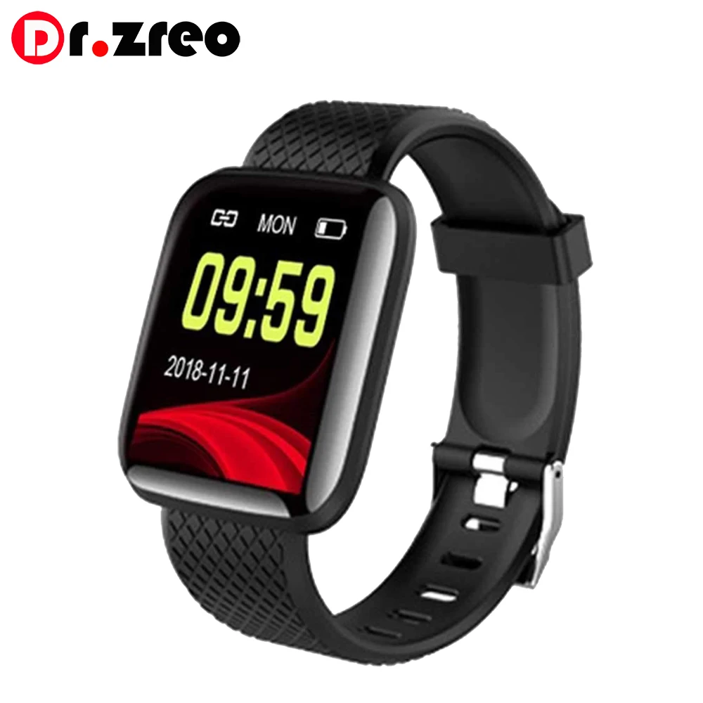 116 Plus Smart Watch Wristband Sports Fitness Blood Pressure Heart Rate Call Message Reminder Android Pedometer D13 Smart Watch
