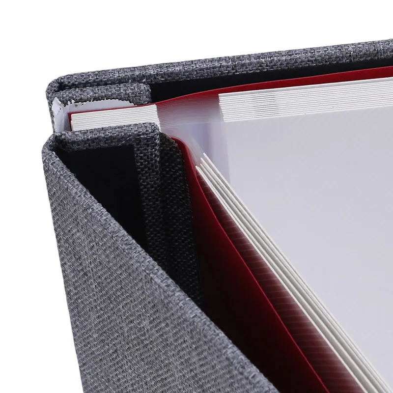 2022 Hot Sale Dropshipping 10 Inches Self Adhesive Coated Wedding Scrapbook Rustic Linen Photo Albums