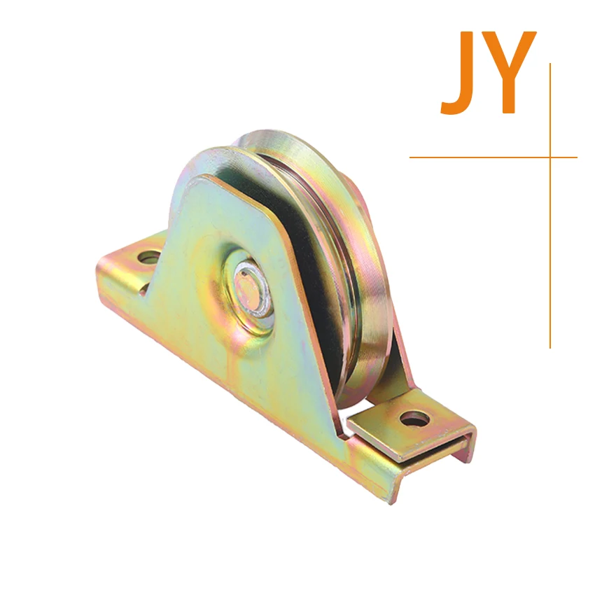 Universal Sliding Gate Fence Door Caster Wheel Roller with Bracket with U/Y/V Groove for Track Suitable for Outdoor Entry
