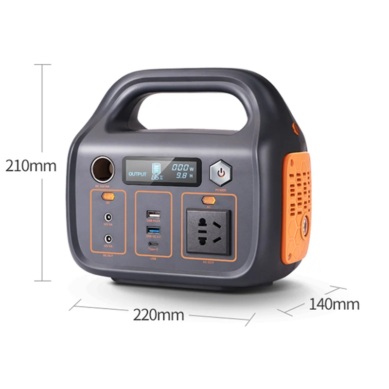 Solar Storage Battery Power Supply Charger Portable Station 500W 800W 1000W