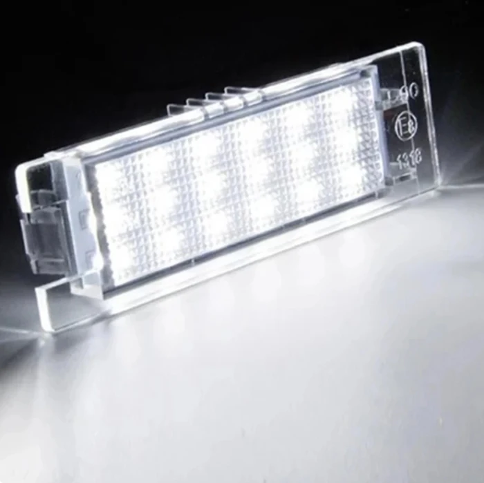 LED License Plate Lights Tag Light Lamp Assembly for Opel Vectra C Astra J H Zafira B Insignia Corsa C Meriva A Tigra B Lamp