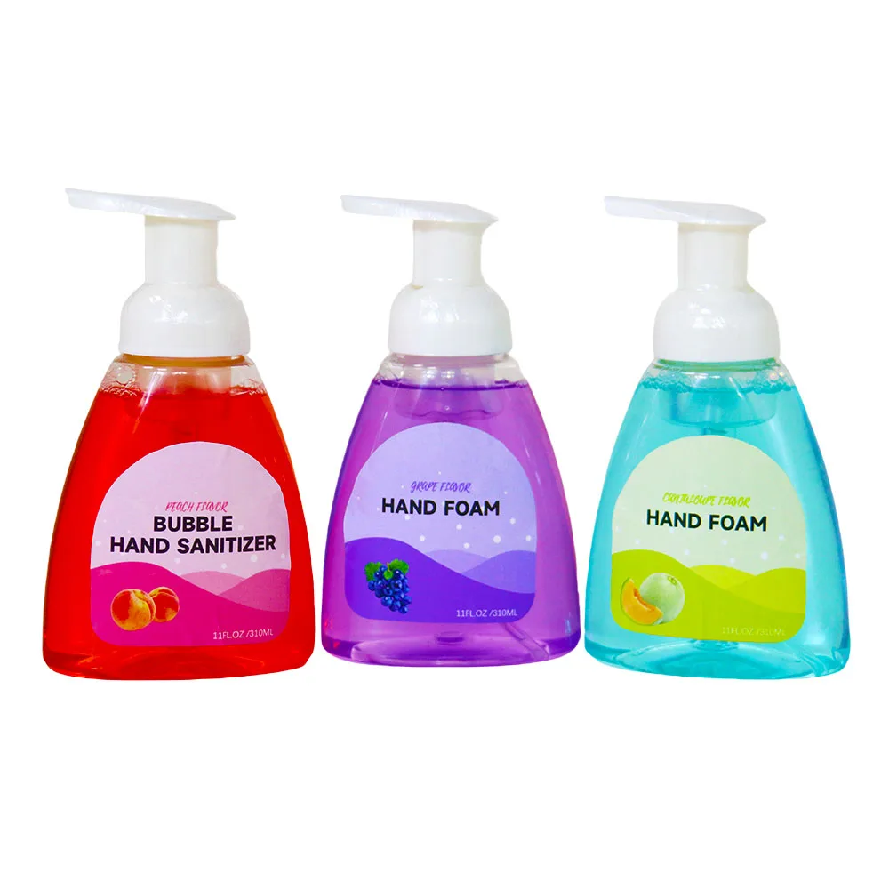 Wholesale Custom Organic Natural Liquid Hand Soap Manufacturer Home and Hotel Fruit Scent Antibacterial Hand Sanitizer