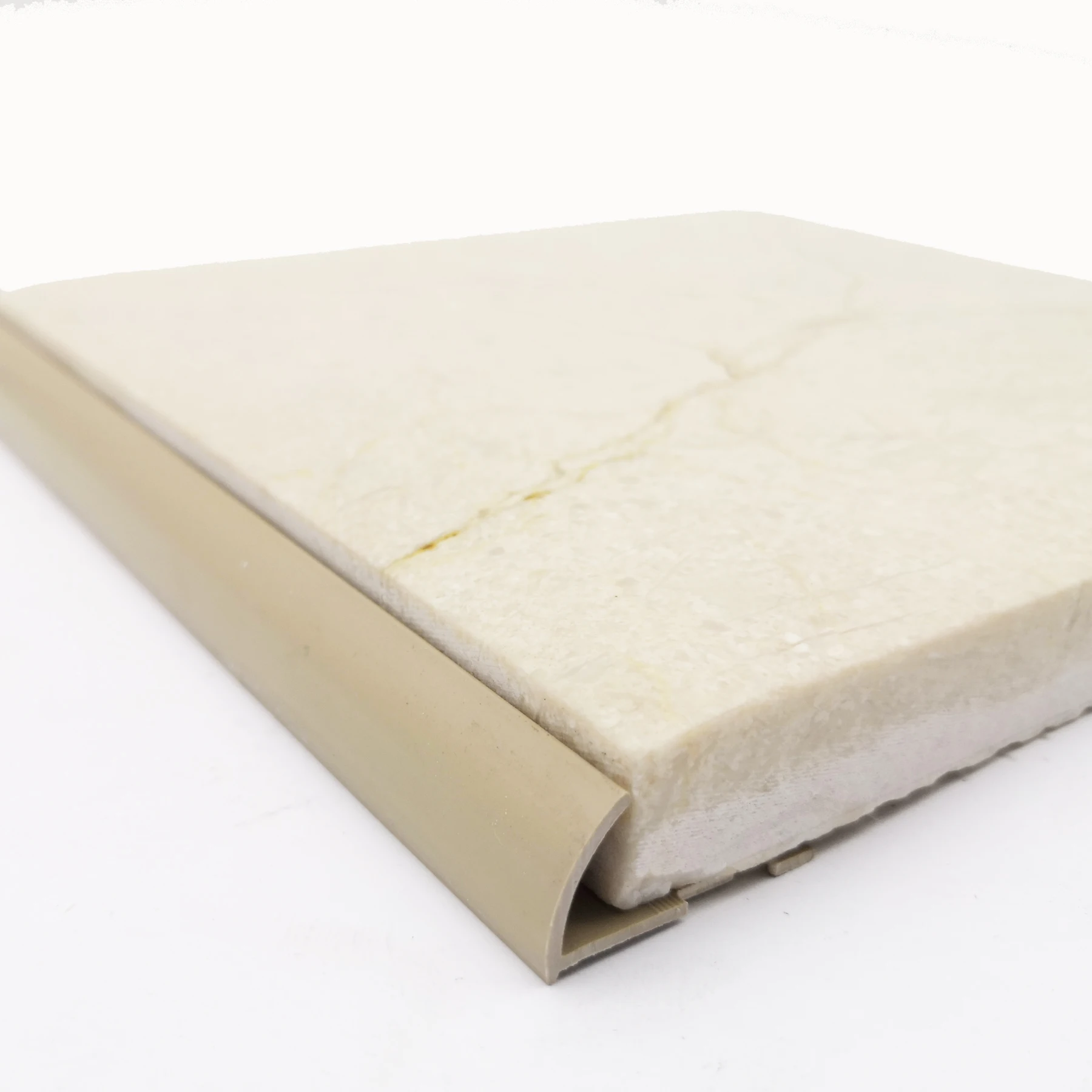 Низкая цена, простой цвет, ПВХ пластиковая керамическая плитка, угловая отделка