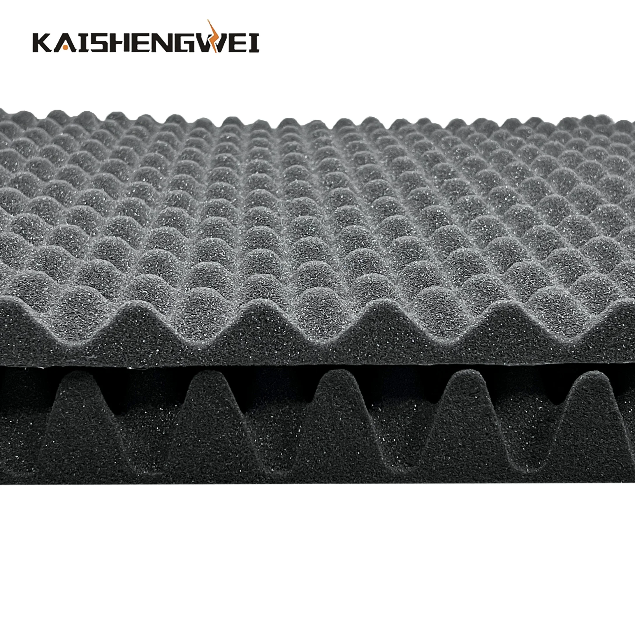 China Supplier Egg Crate Foam Roll Acoustic Foam Sound Insulation Soundproof Foam Closed Cell Nbr Pvc Rubber Material For France