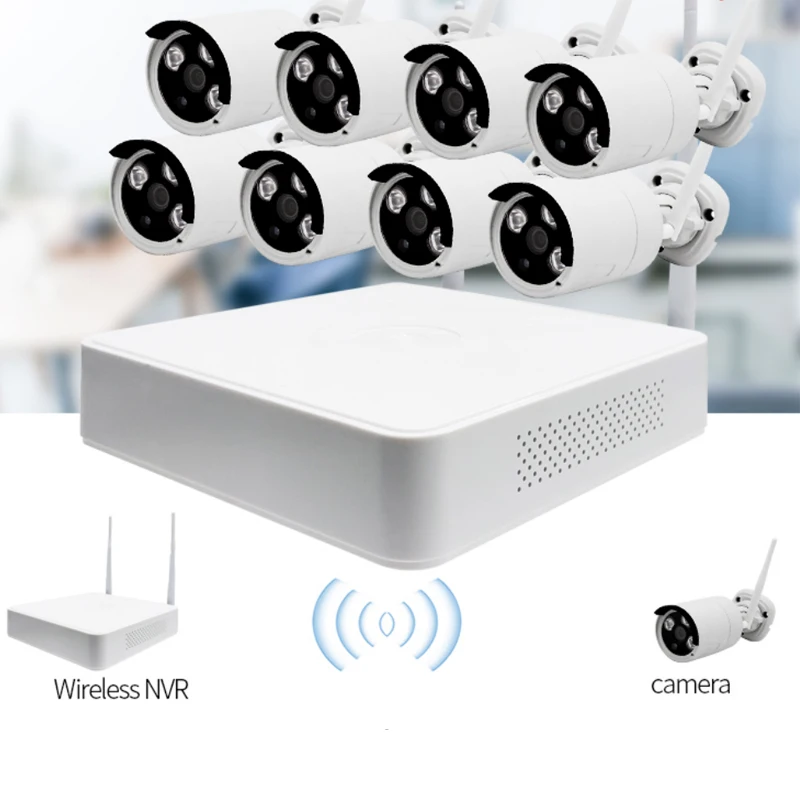 New arrival 1080 HD WIFI NVR KIT 2mp 3mo outdoor Camera System