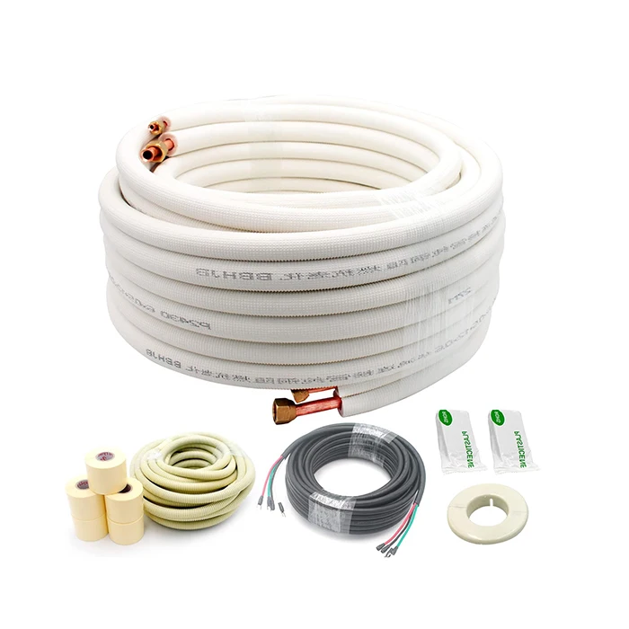 Good Price Mini Split System White PE Copper Tube Installation Kit