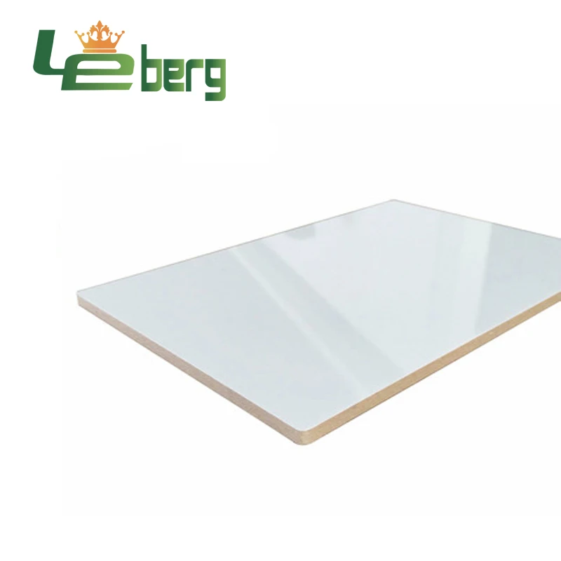 Super Pet Melamine Board Supermatt Surface Matt Mdf 18mm Modern PET Film Color Horizontal Bamboo Board Panel for Indoor Plywood