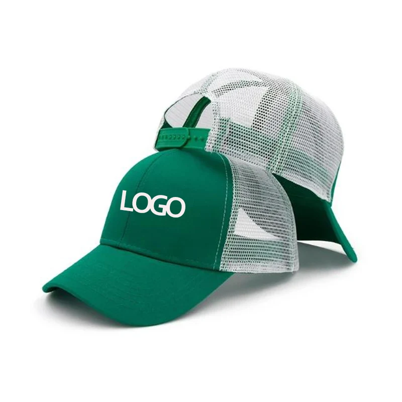 Customized Mesh Hat Richardson 112 Trucker Hat OEM 6 Panel Pre Curved Brim Mesh Snap Back Sports Hats