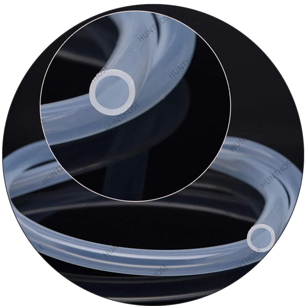 Precut Flexible Thick Silicon Air Hose Pipe High Temp Pure Food Grade Silicone Tubing for Home Brewing Wine Making Pump Transfer