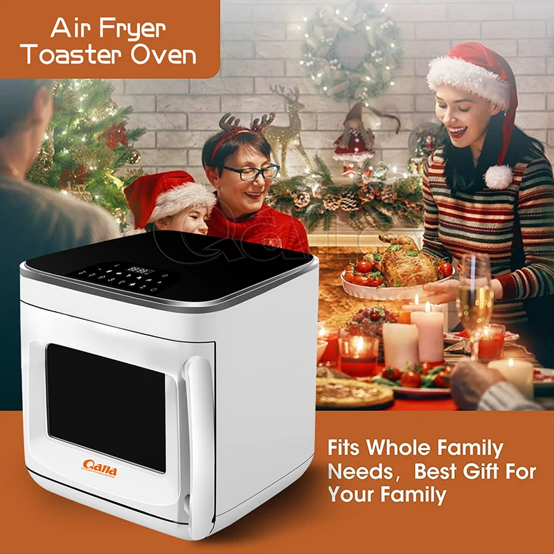 QANA Smart WIFI APP Silver Crest Steam Air Oven Digital Fryer air fryer custom oil free deep fryer oven friggitrice ad aria