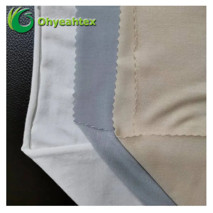 Breathable 93%Bamboo Lyocell 7%spandex Jersey Fabric For Leggings