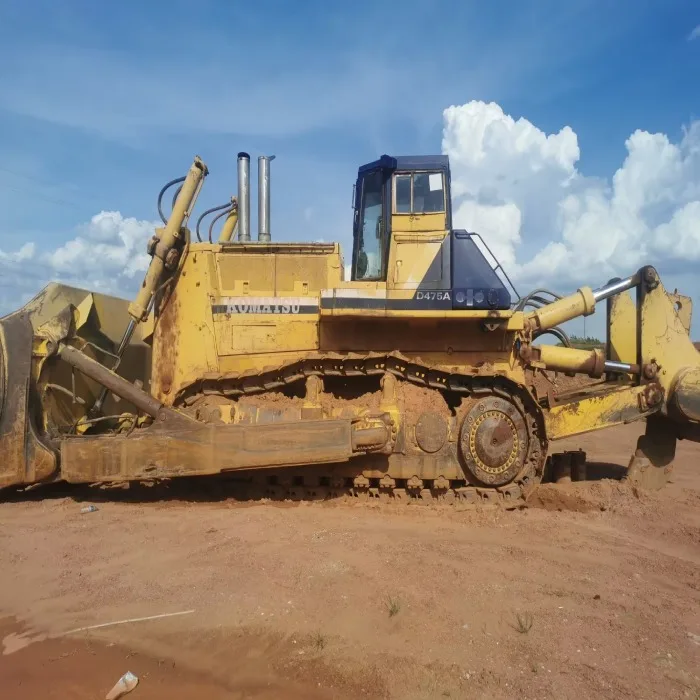 Used komatsu d475a bulldozer original color secondhand komatsu d475a dozer made in japan