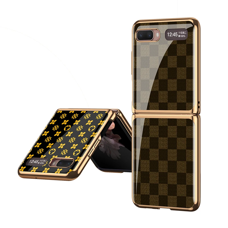 Чехол для телефона Samsung Galaxy Z, флип-чехол, задняя крышка из оргстекла для z filp