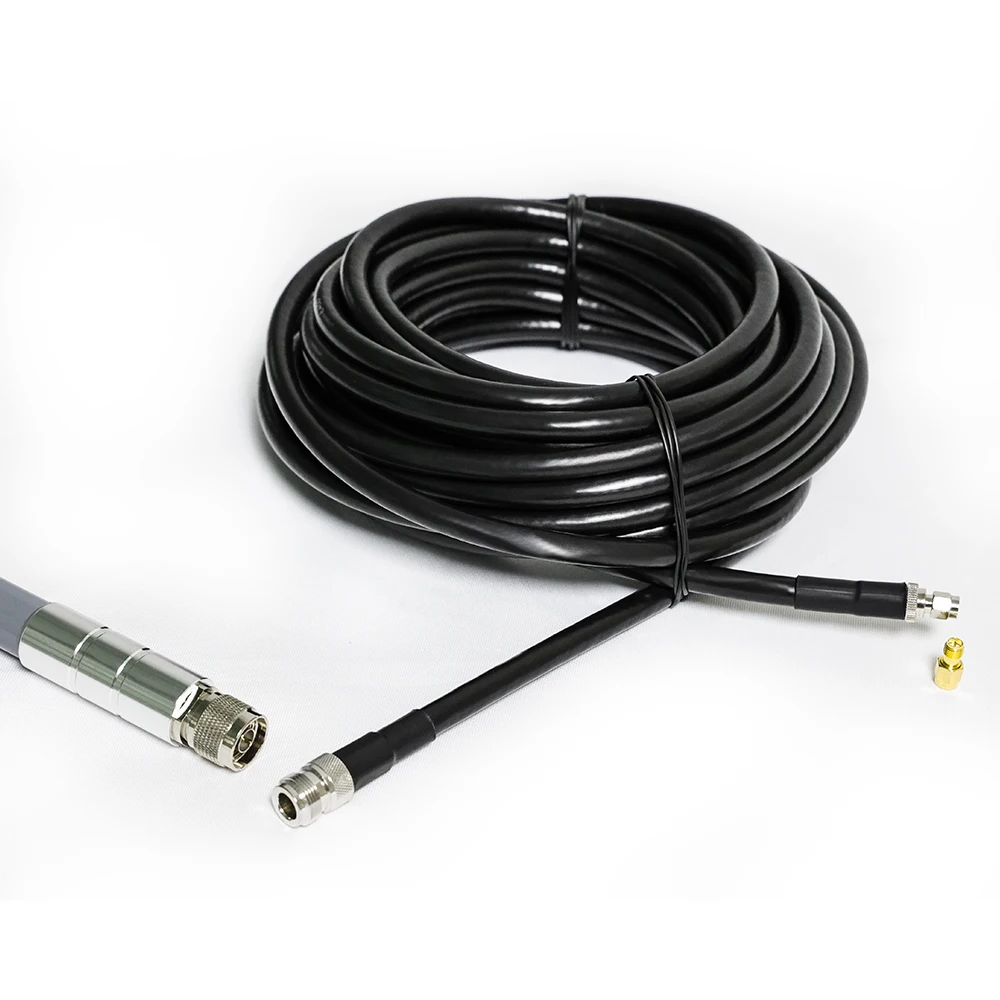 2022 Hottest N Male to RP-SMA Male Connector RF Coax Pigtail Antenna Cable LMR400 coaxial cable 1m 3m 5m 10m 20m extension cable