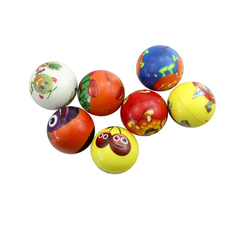 Finehope 6cm Diameter Soft PU Foam Dice Stress Relief  Keychains Box Shape Custom Printing Logo Toys Golf Chess Knight PU Foam