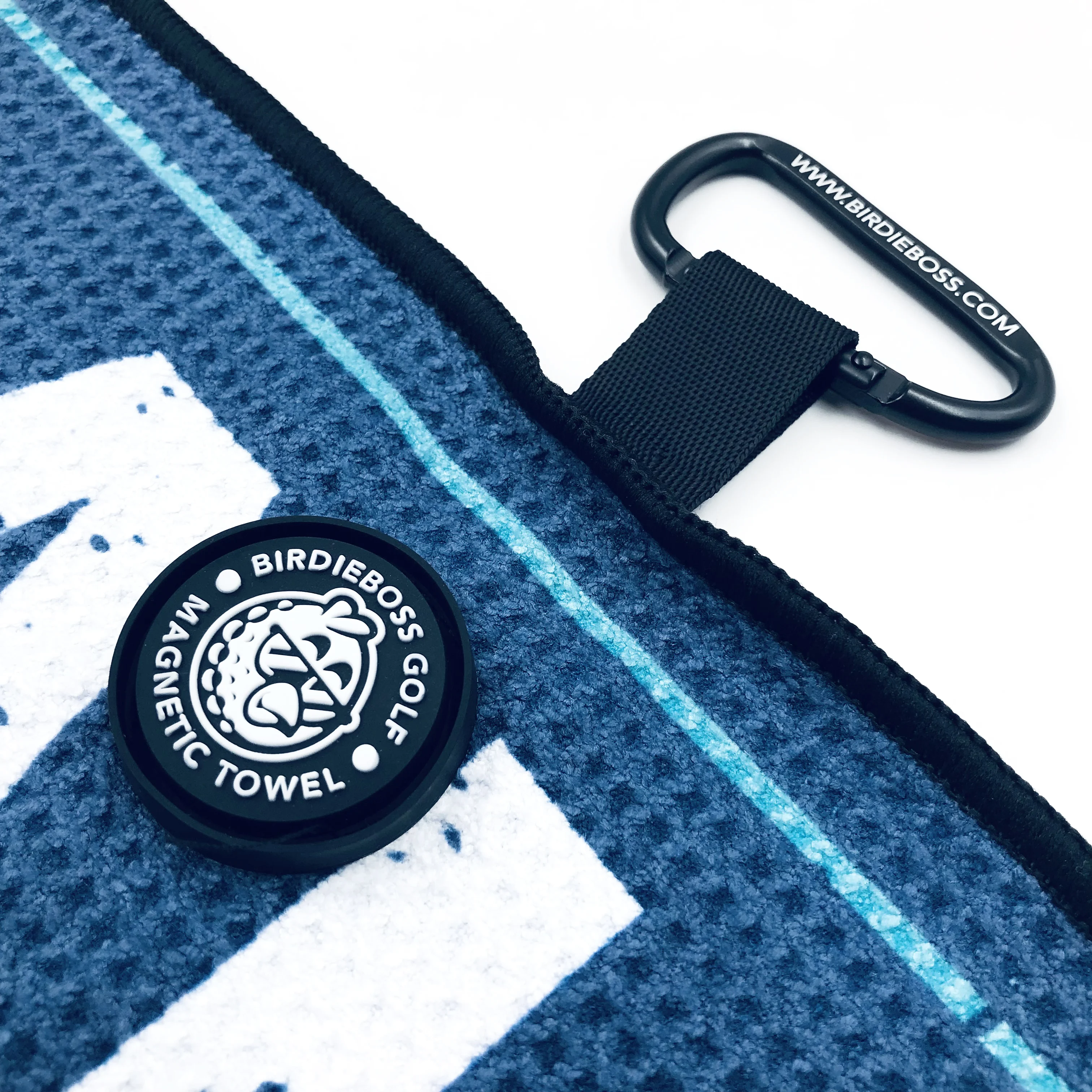 Персонализированное магнитное металлическое полотенце из микрофибры