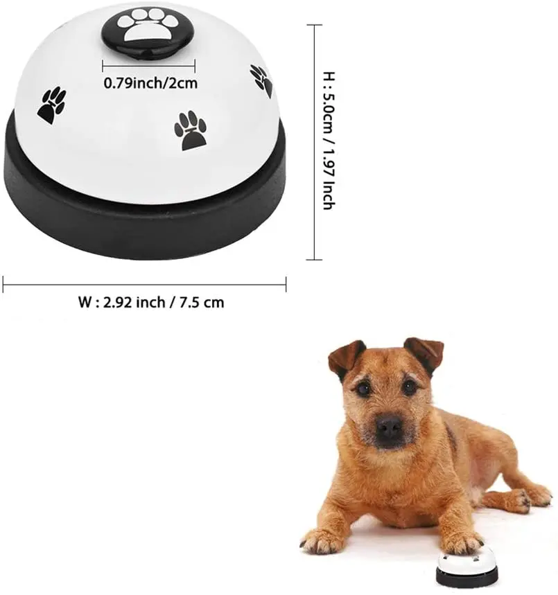
Wholesale Multi-colored Metal Dog Training Bell Pet Dog Door Bell for Potty Training 