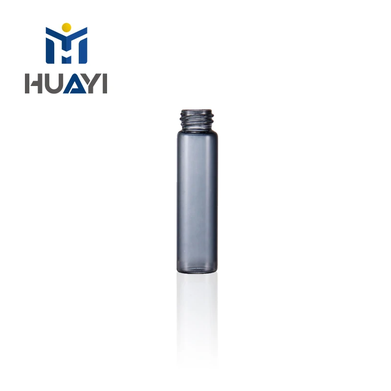 Empty 5ml - 12ml glass bottle tube with screw cap for attar perfume bottles