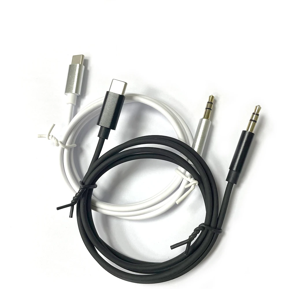 Wholesale Aux Cord for iPhone 3.5mm USB C Type C Aux Cable Audio Kabel Auxiliary Adapter