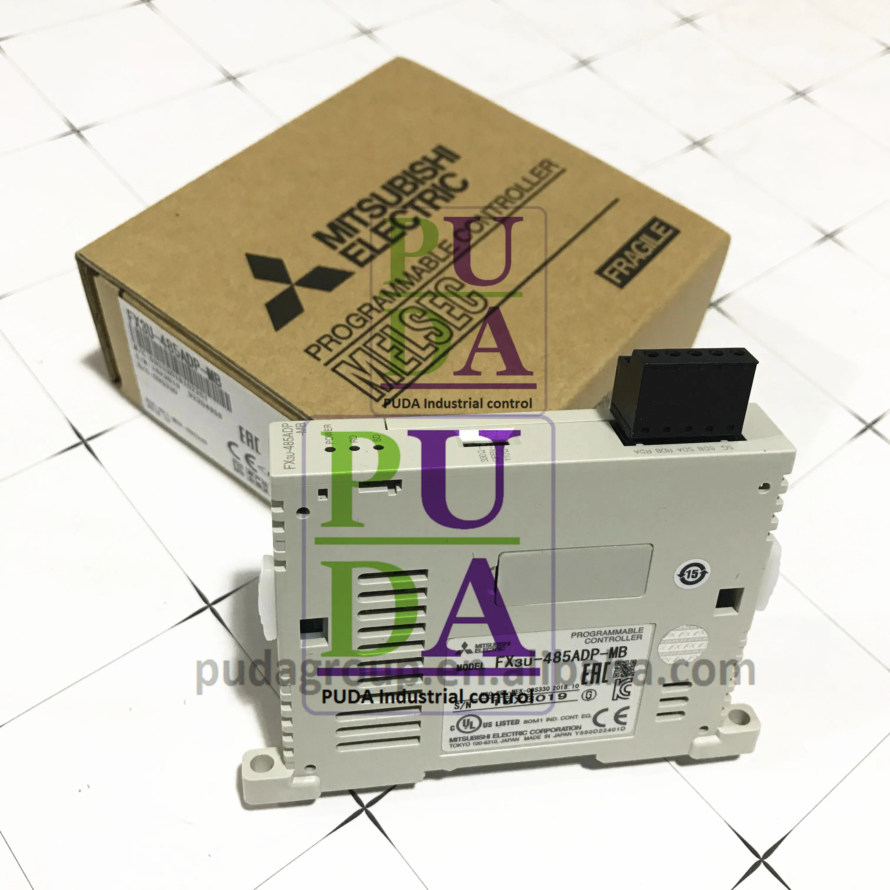 spot goods for new Mitsubishi PLC Special adapter FX3U-485ADP-MB best price warranty 1 year FX3U-485ADP-MB