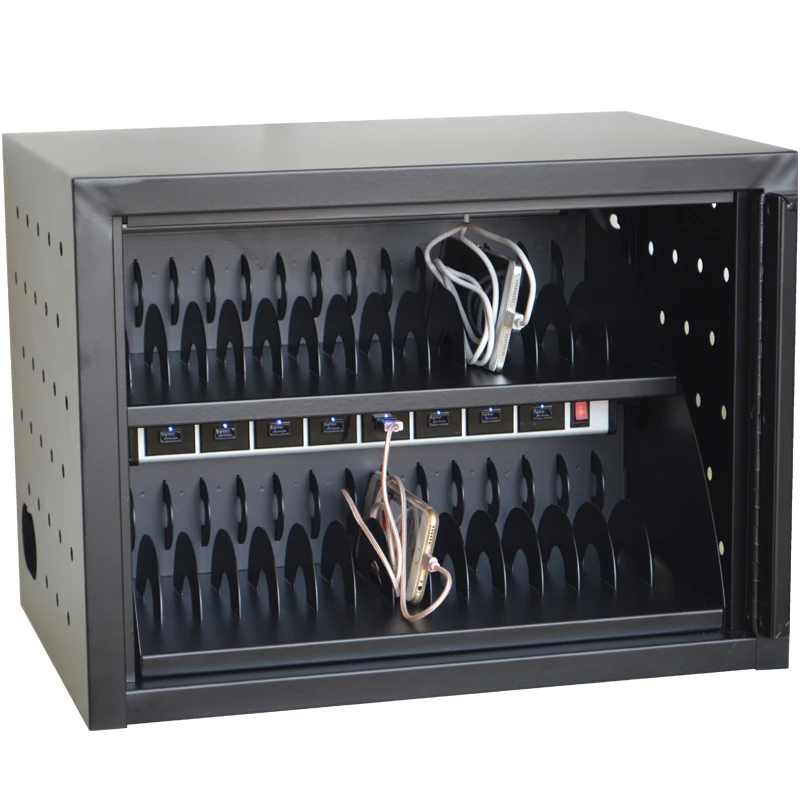 mobile iphone desktop wall mountain charging station cell phone charging cabinet