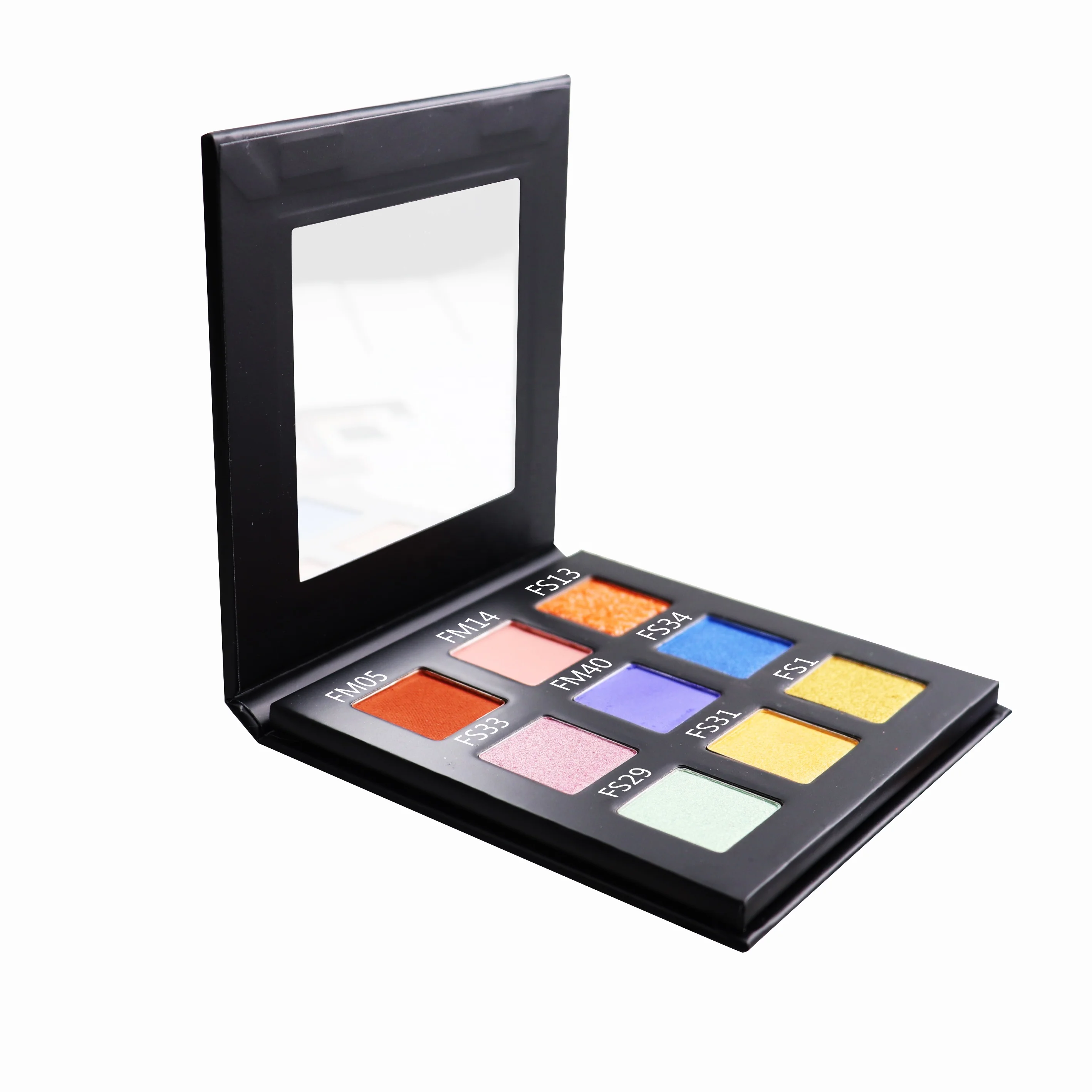 private label High quality makeup no logo DIY square eyeshadow palette