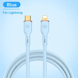 2023 New Fashion Durable Real Liquid Silicone Wire 60W USB C to Type C Fast Charging for Mackbook Pro USB Charge Cable