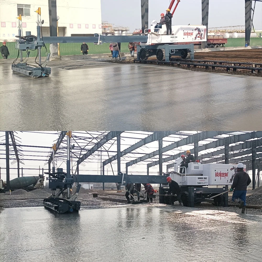 VANSE YZ40-4E High Quality Long Boom 360 Rotary Self-Leveling Telescopic Arm Type Concrete Laser Leveling Machine Manufacturer