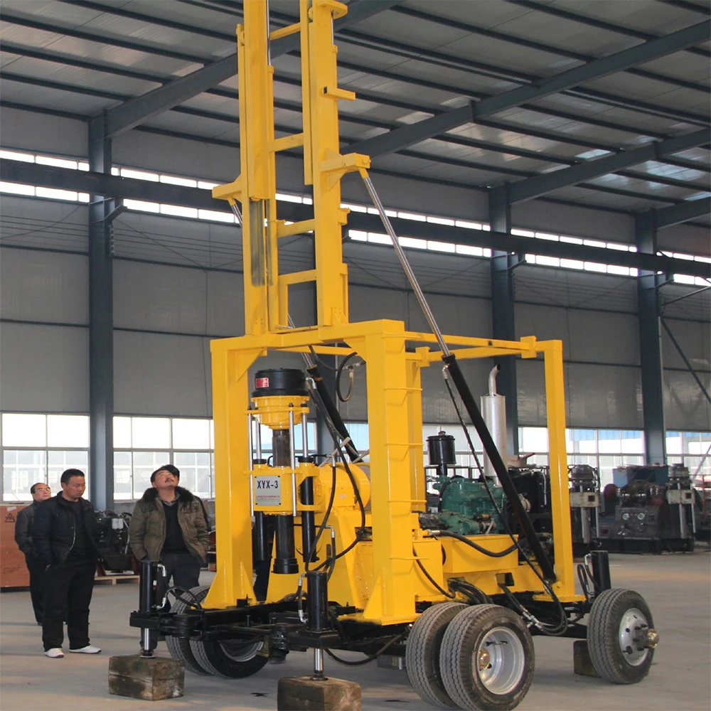 
China manufacturer reasonable price 500M water well drilling machine rig XYX-3 for sale 
