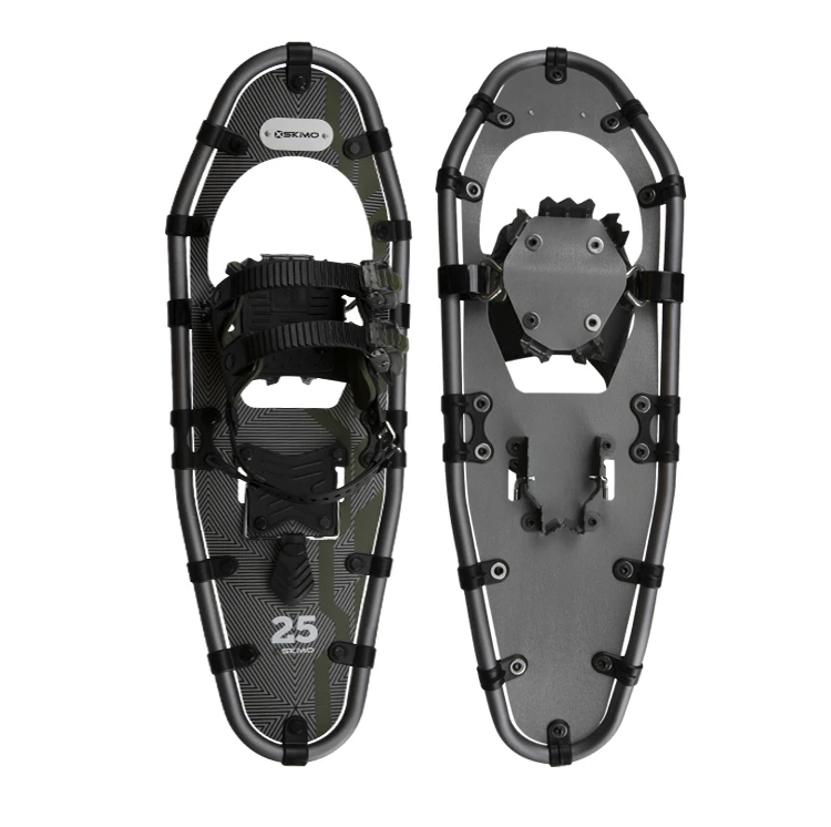 Factory outlet Customized logo Aluminum frame outdoor walking aluminium alloy snow shoes for men women