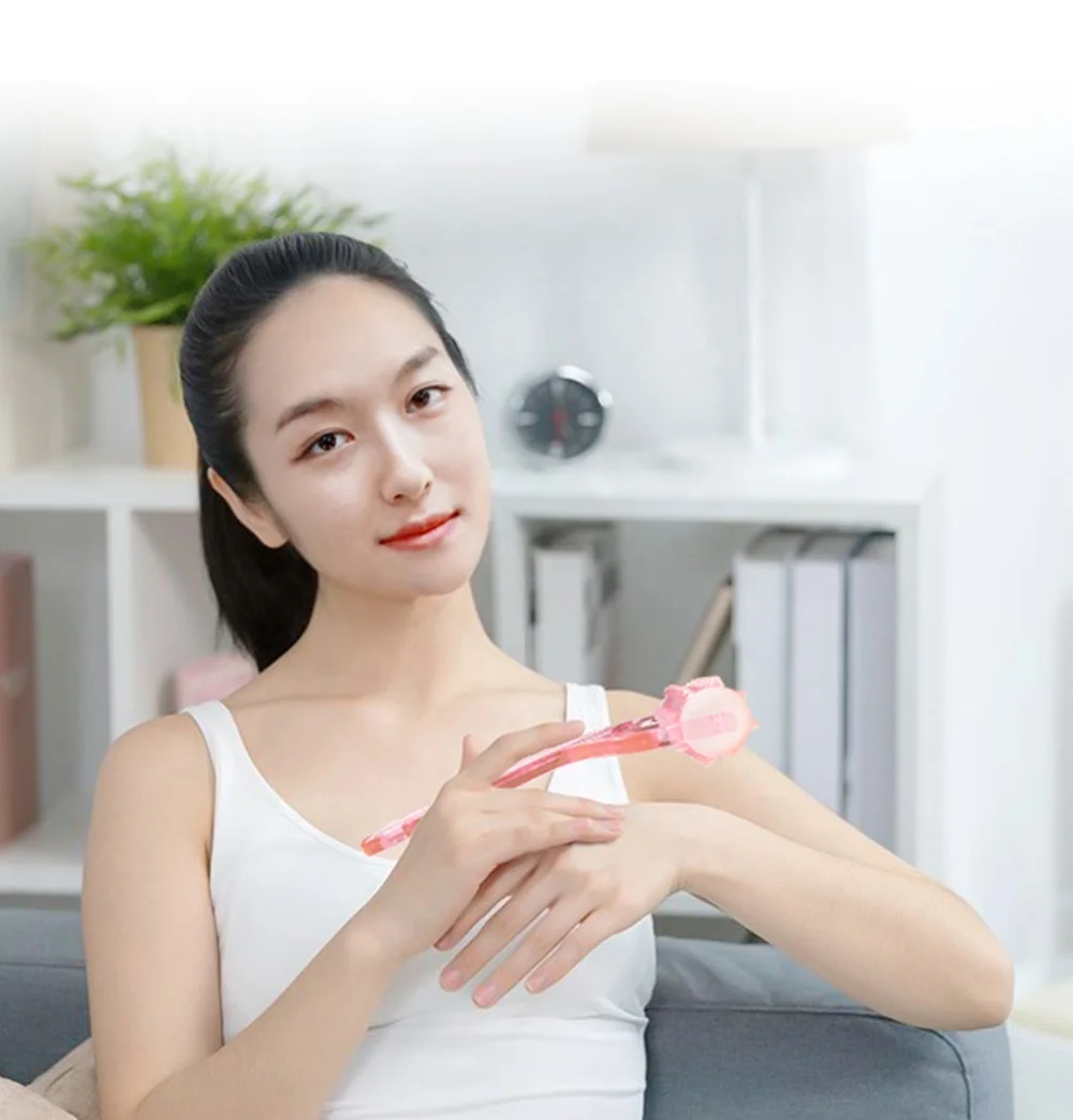 Handheld Roller Massage Mini Plastic Face Massager Tool Anti Cellulite Remover  Neck Full Body Massage Roller