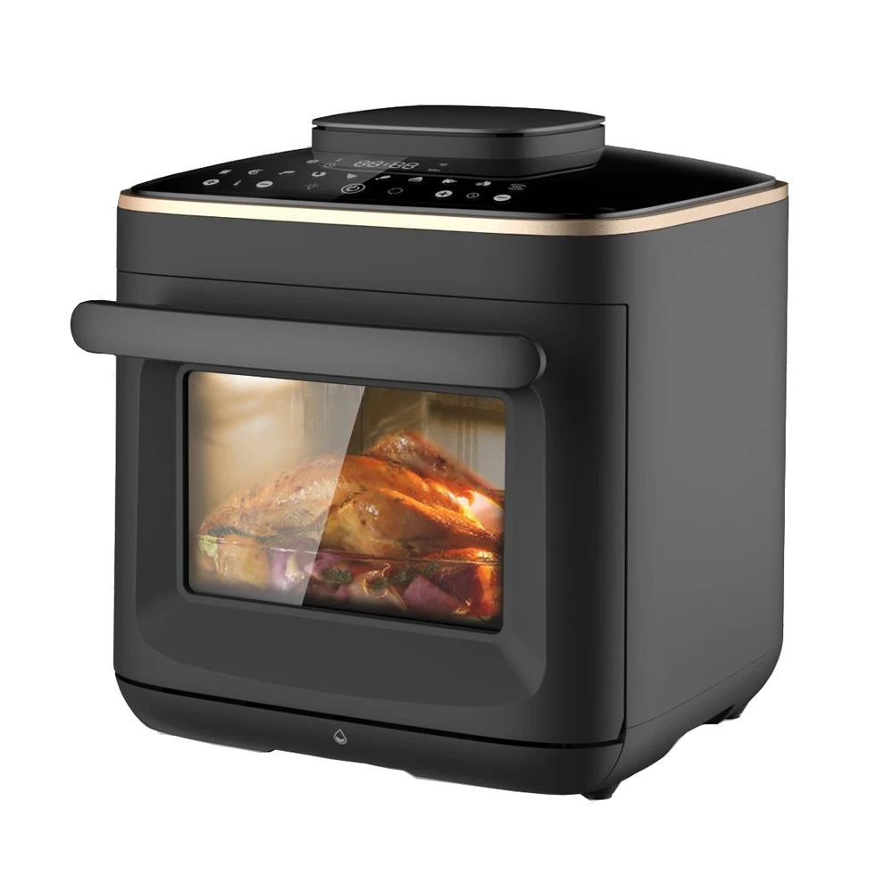 Новый дизайн, комбинированная Паровая и воздушная фритюрница на 15 л, приготовление с меньшим или без масла, духовка с цифровым управлением на одно касание, Паровая фритюрница 2021