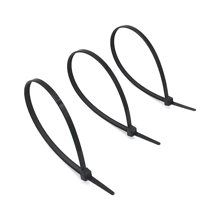 2.7x250mm Ali Baba Suppliers Industrial Safety Electric Cable Twist Nylon Soft Cable Tie Colored