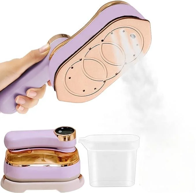 1200W Rotating Portable  2 in 1 Dry and Wet Handheld Steamer iron for Clothes Mini Travel Iron with Steamer