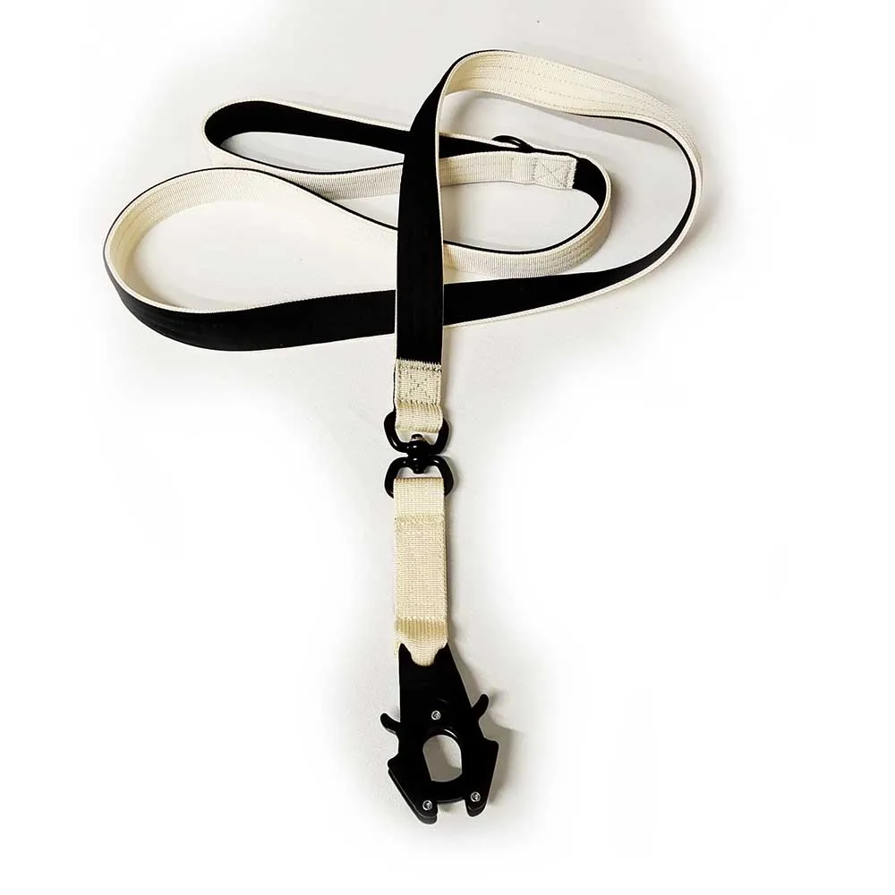 Wholesale luxury designer heavy duty custom nylon strong dog leash Heavy Duty Tactical Combat Dog Lead with Frog Clip