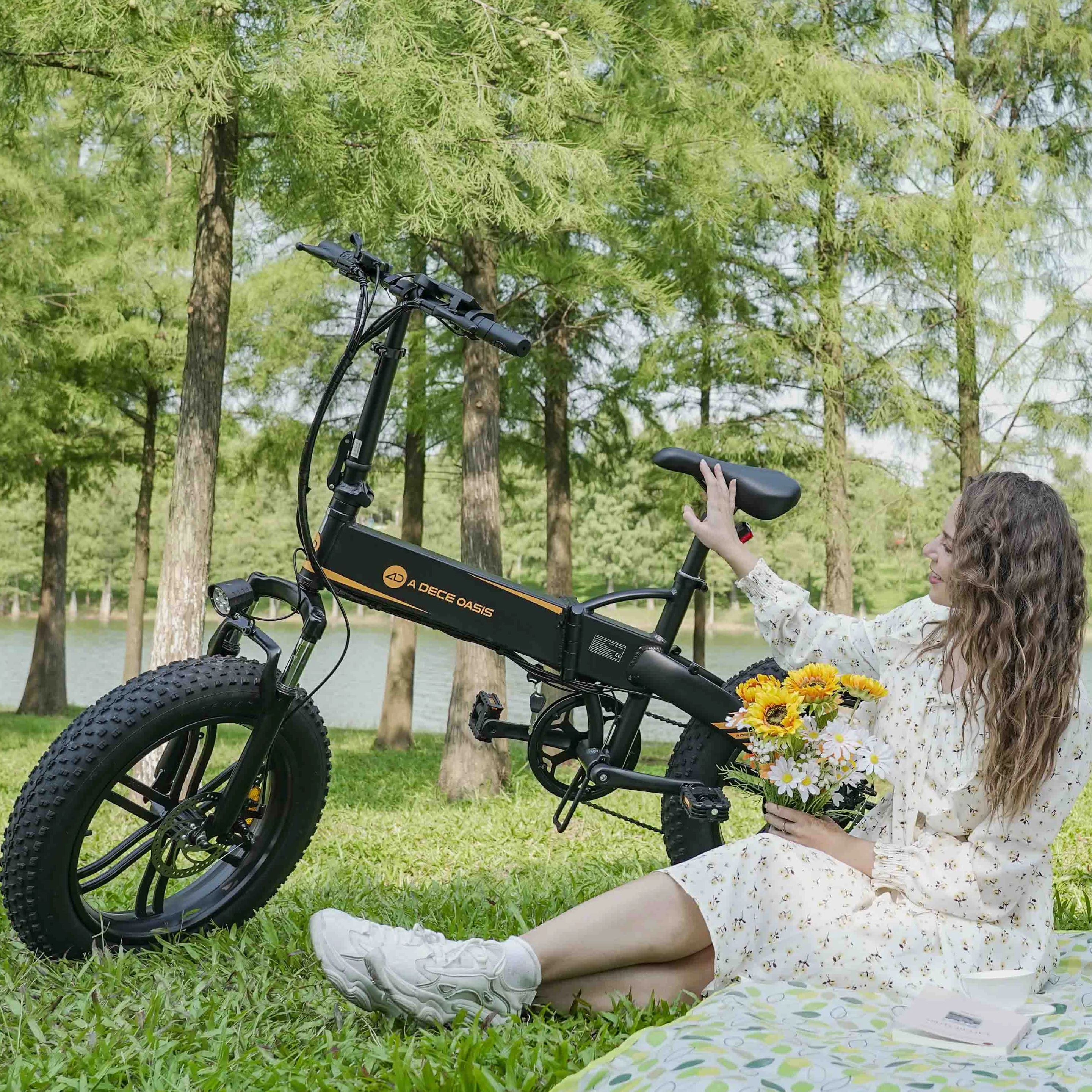 500W factory A20F+ ADO cheap bike e folding electric city bicycle road bike mountain electric fat tire hybrid bike ebike