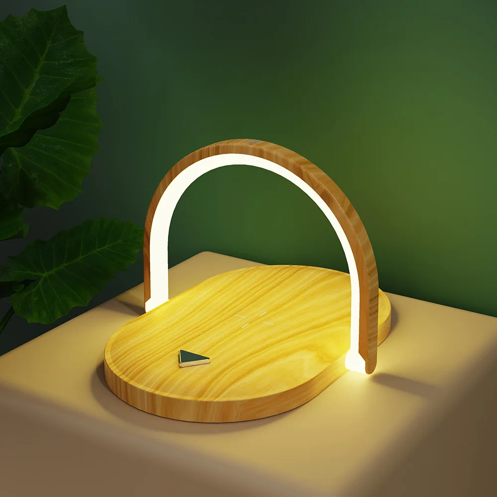 New Product Smart Phone Wireless Charger Touch Control Night Light Sleeping Lamp LED With
