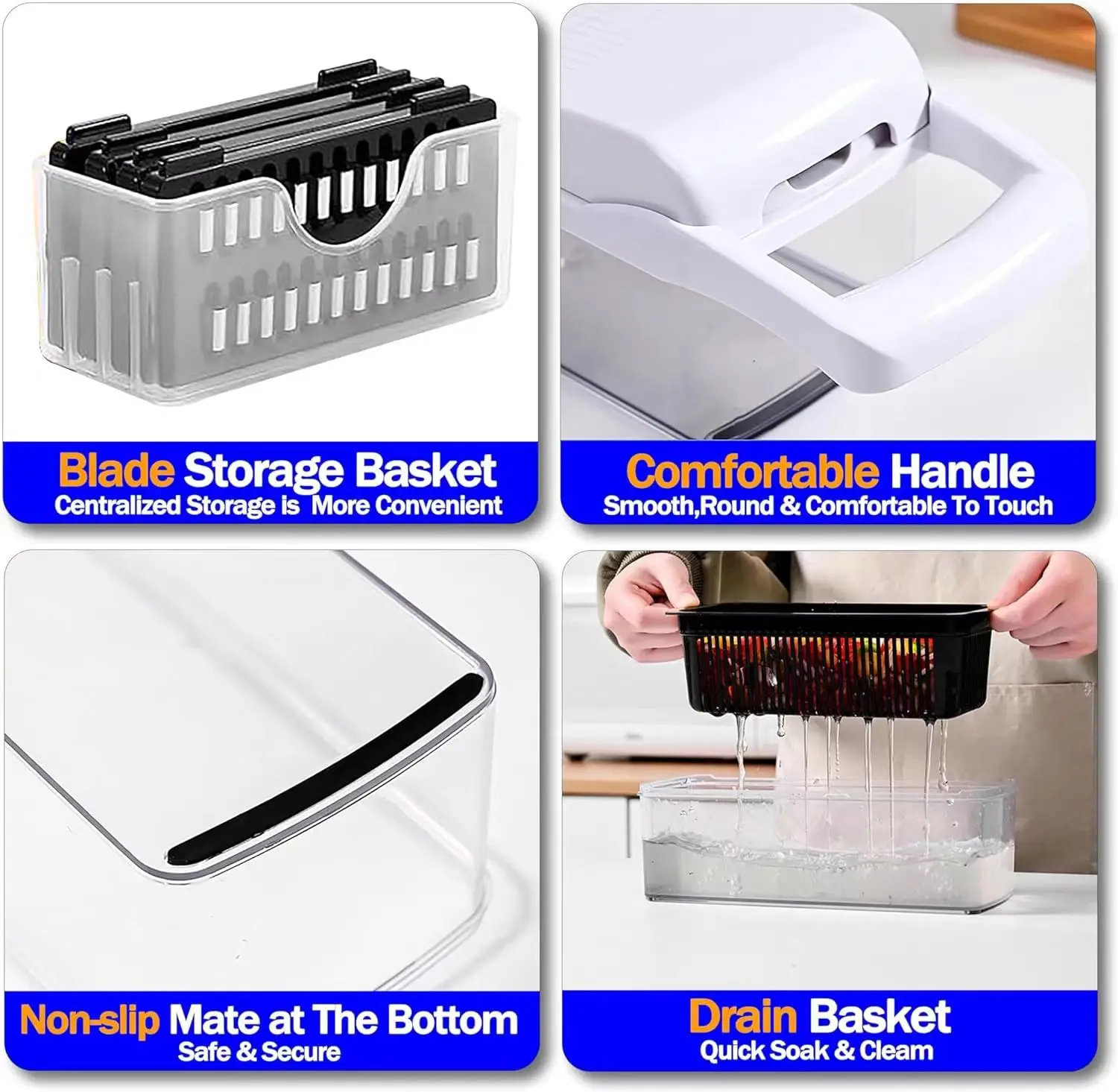 Pro Onion Chopper Multifunctional 26 In 1 Food Processor 12 Blades Steel Vegetable Slicer Dicer Cutter Peeler New Kitchen Fruit