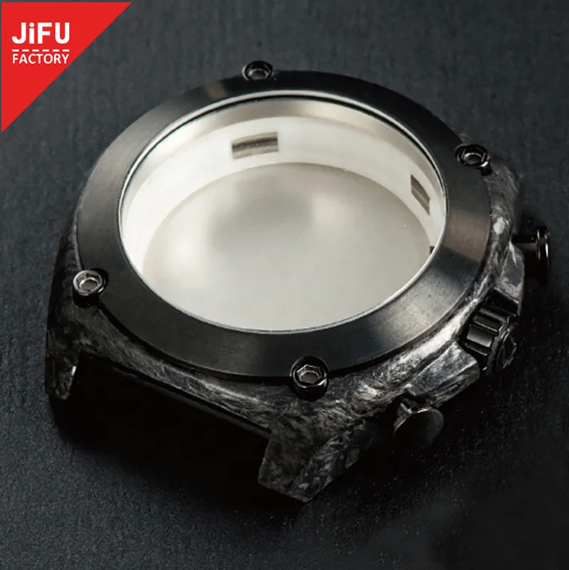 100% прочный ультралегкий Роскошный чехол для часов из углеродного волокна с индивидуальными узорами