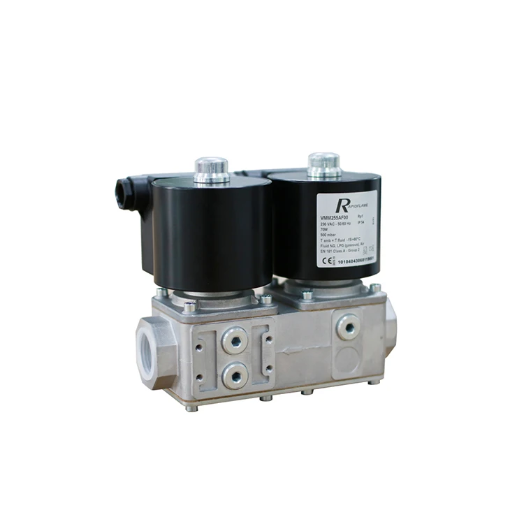Stable Quality Transmission Gas Magnet Valves Orkli Solenoid Valve For Burner