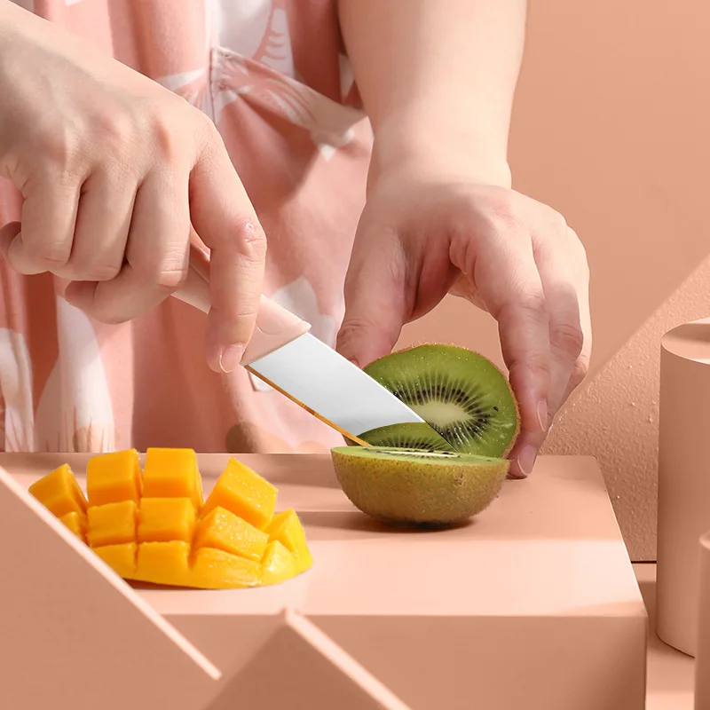 
3pcs/set Kitchen Stainless Steel Scissors Home Multi-functional Peeler Fruit Knife Scissors Set 