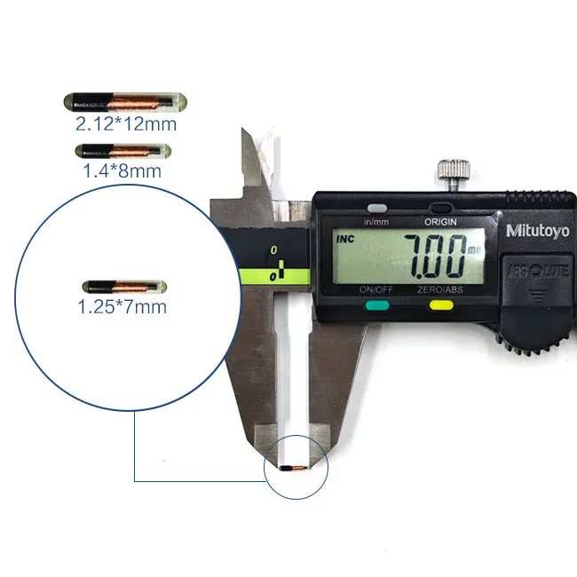 Factory Price Rfid Animal Identification Chip Syringe Chip Id For Animals Cat Dog Bird Cattle