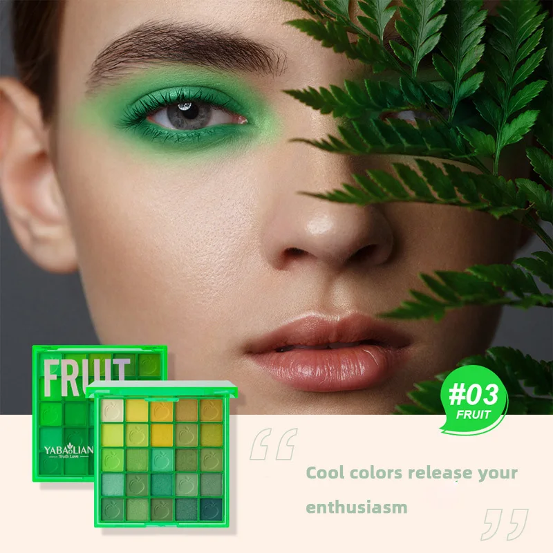 High pigment private label glitter nude huda eyeshadow palettes YABAOLIAN beauty make up eye shadow palette cosmetics