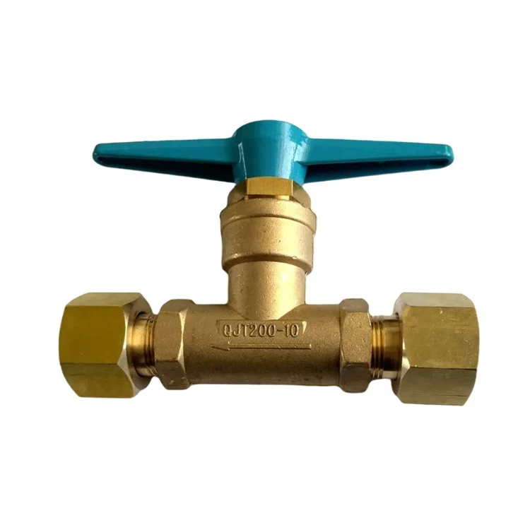 QJT200-10  Brass Shut-off Valve for High Pressure Gas Pipeline