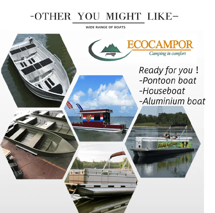 KINOCEAN new design 8.7m 90hp Aluminium boat Cabin cruiser Yacht for sale