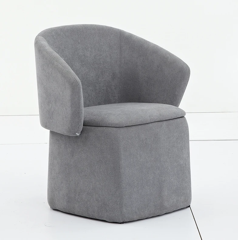 Multifunction saving space small round sofa chairs with storage function