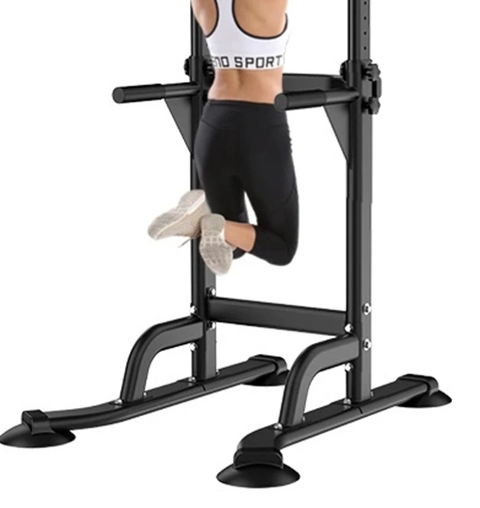 Fitness equipment Pull-up Bars Free Standing Stand Dip Station Power Tower Pull-up Bar Strength Training for Home Gym 990 Weight