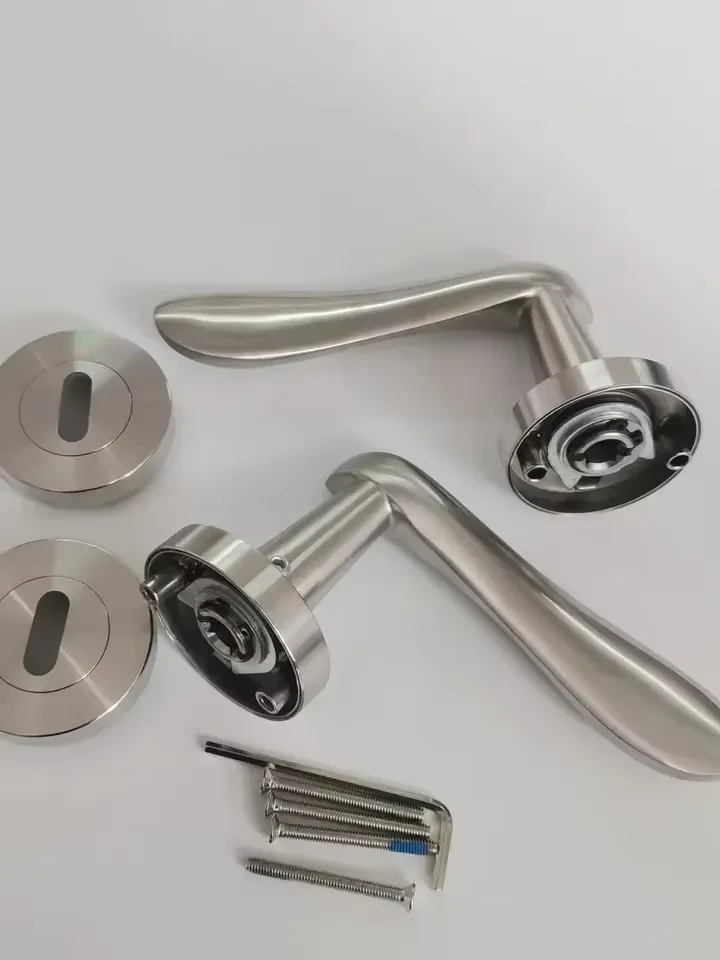 Factory Price High Quality Modern Solid 304 Stainless Steel Handle Villa Luxury Door Handle