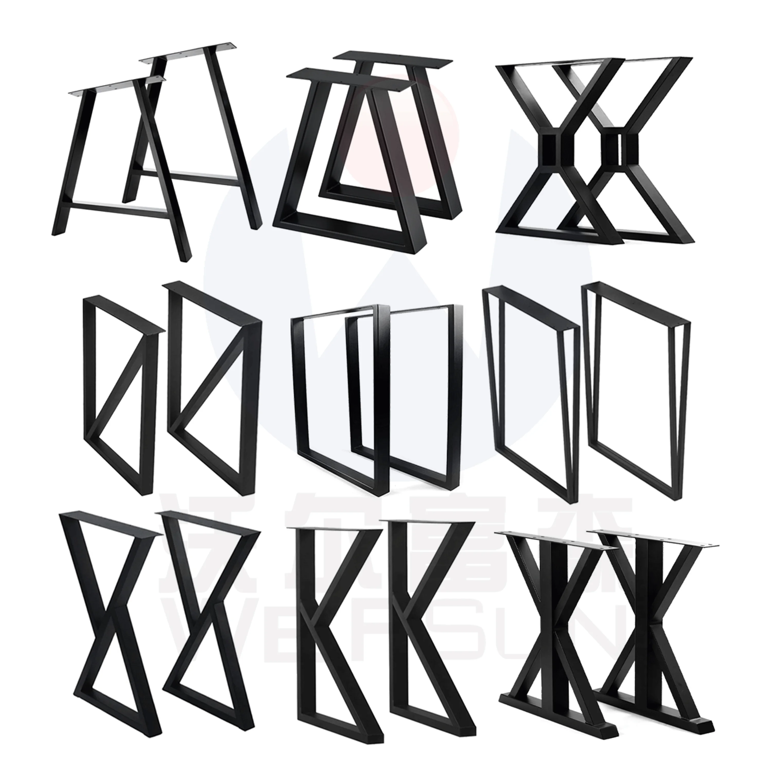 Современная фурнитура, металлическая чугунная рамка из нержавеющей стали, ножка журнального столика для журнального столика