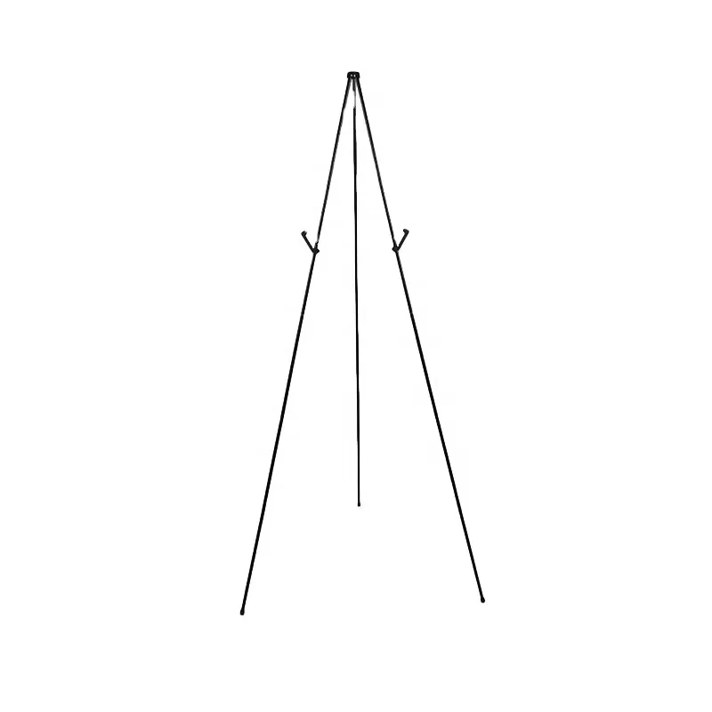 Portable Folding steel Painting Display Stand Easel Telescopic Tripod Sketching Rack Organizer Tools Instant Floor Poster